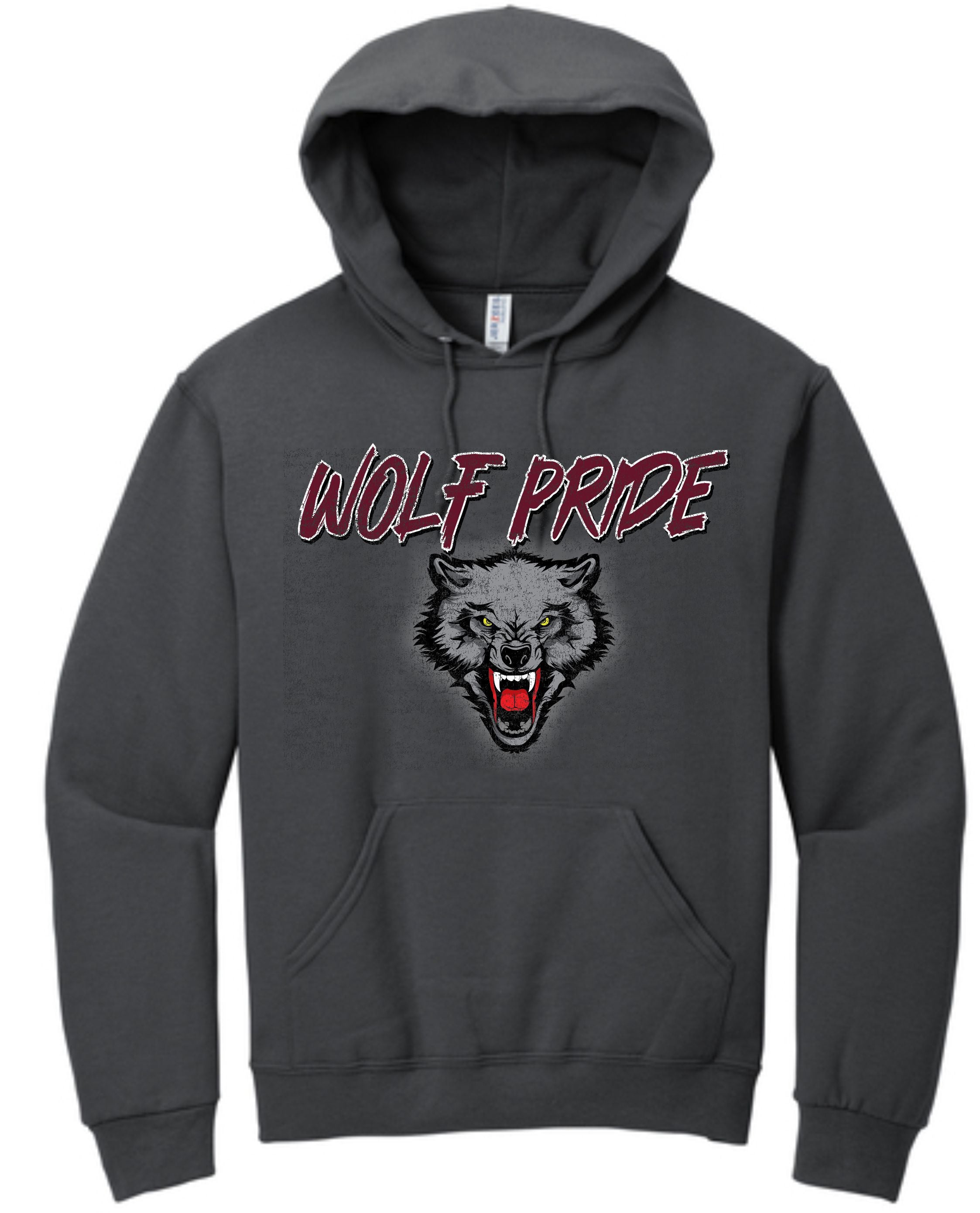 Wolf Pride - Jerzees Nublend Hooded Sweatshirt