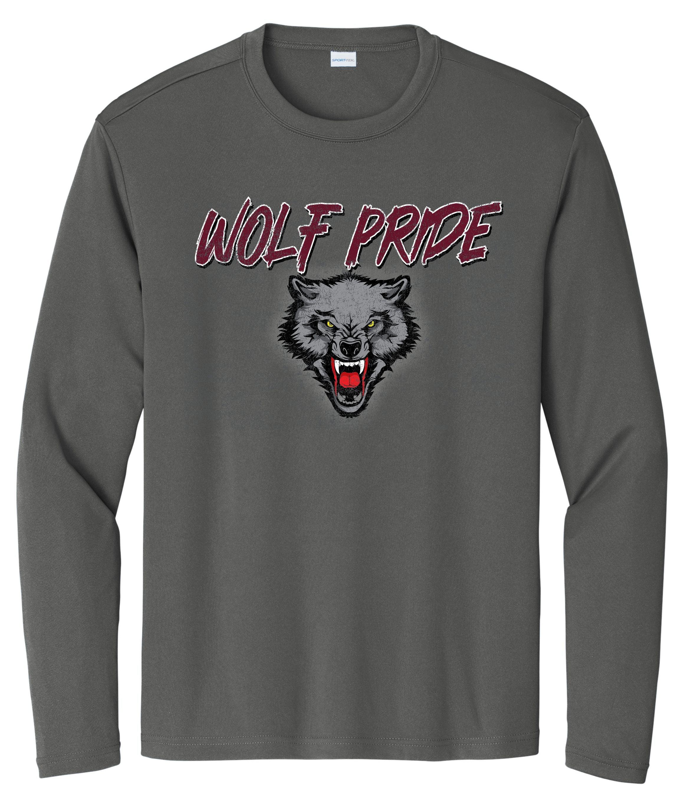 Wolf Pride - Gildan 50/50 Long Sleeve