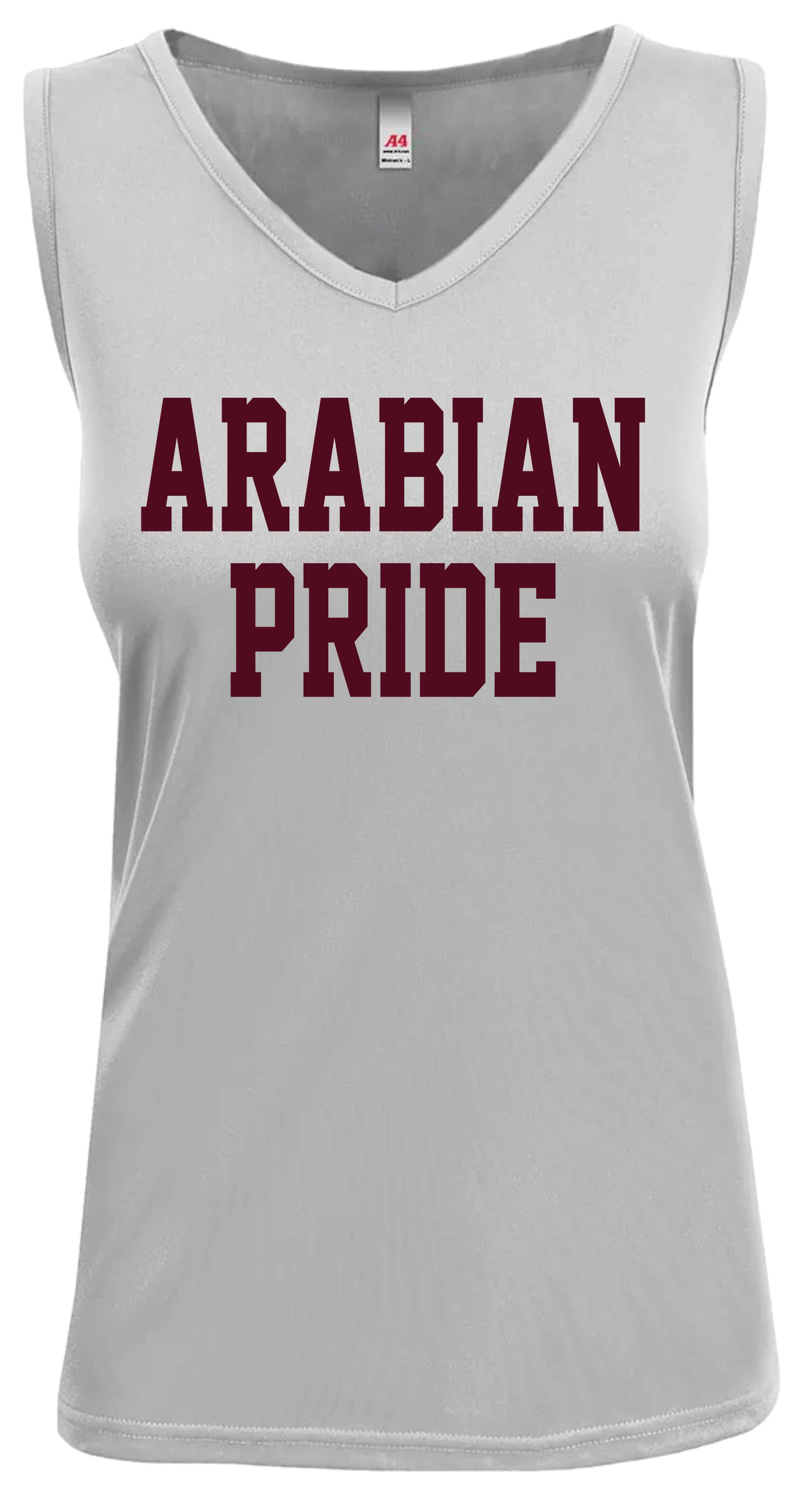 Arabian Athletics (Girls Silver Sleeveless Tank)