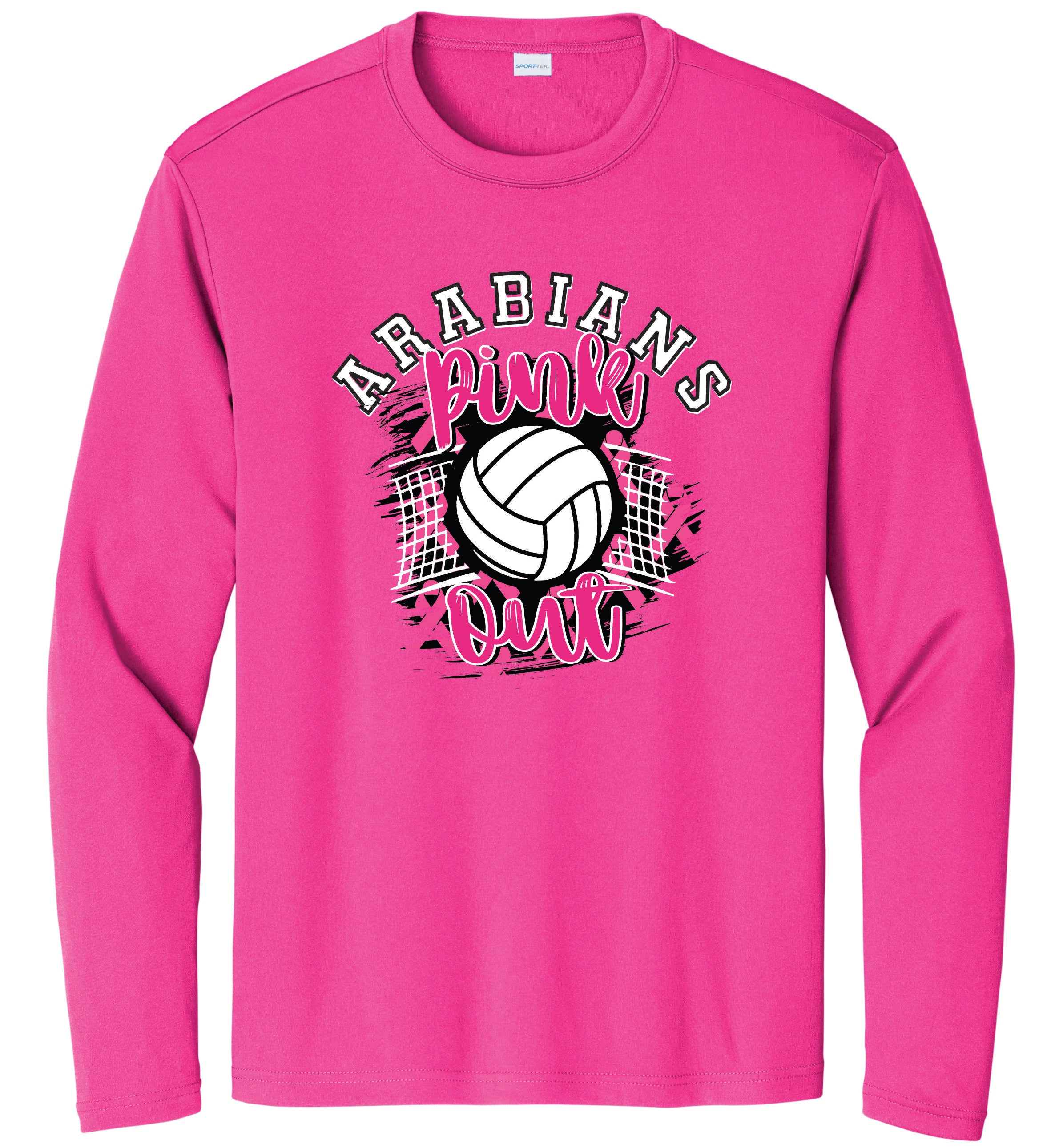 ARABIAN VB  PINK OUT - Long Sleeve Dri Fit