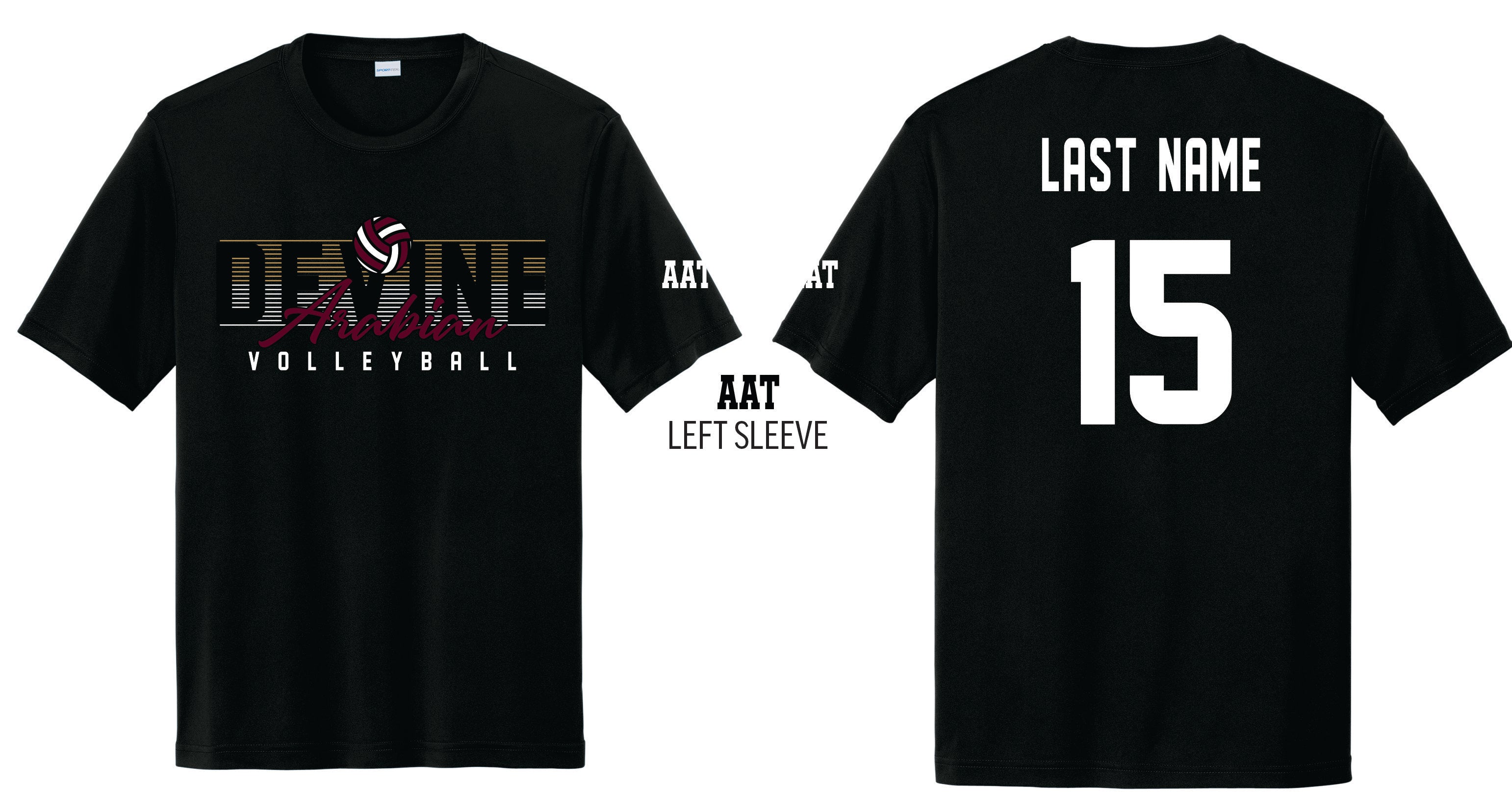 Arabian Volleyball - Varsity with Names