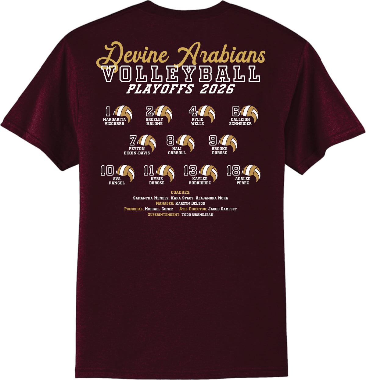 Arabian Volleyball Playoffs - Dri Fit