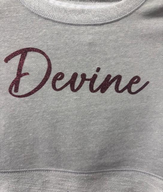 Heather Grey Crewneck Sweatshirt-Toddler (Devine, Lytle or Natalia)