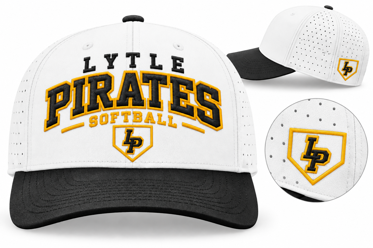 Pirate Softball Cap - 2 TONE