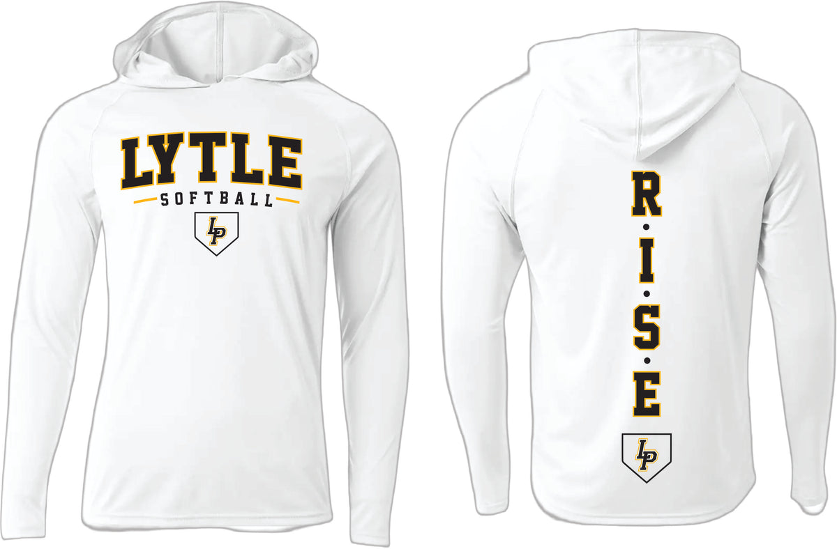 Pirates Softball - Cooling Performance Crew Long Sleeve Sleeve Hooded Tee