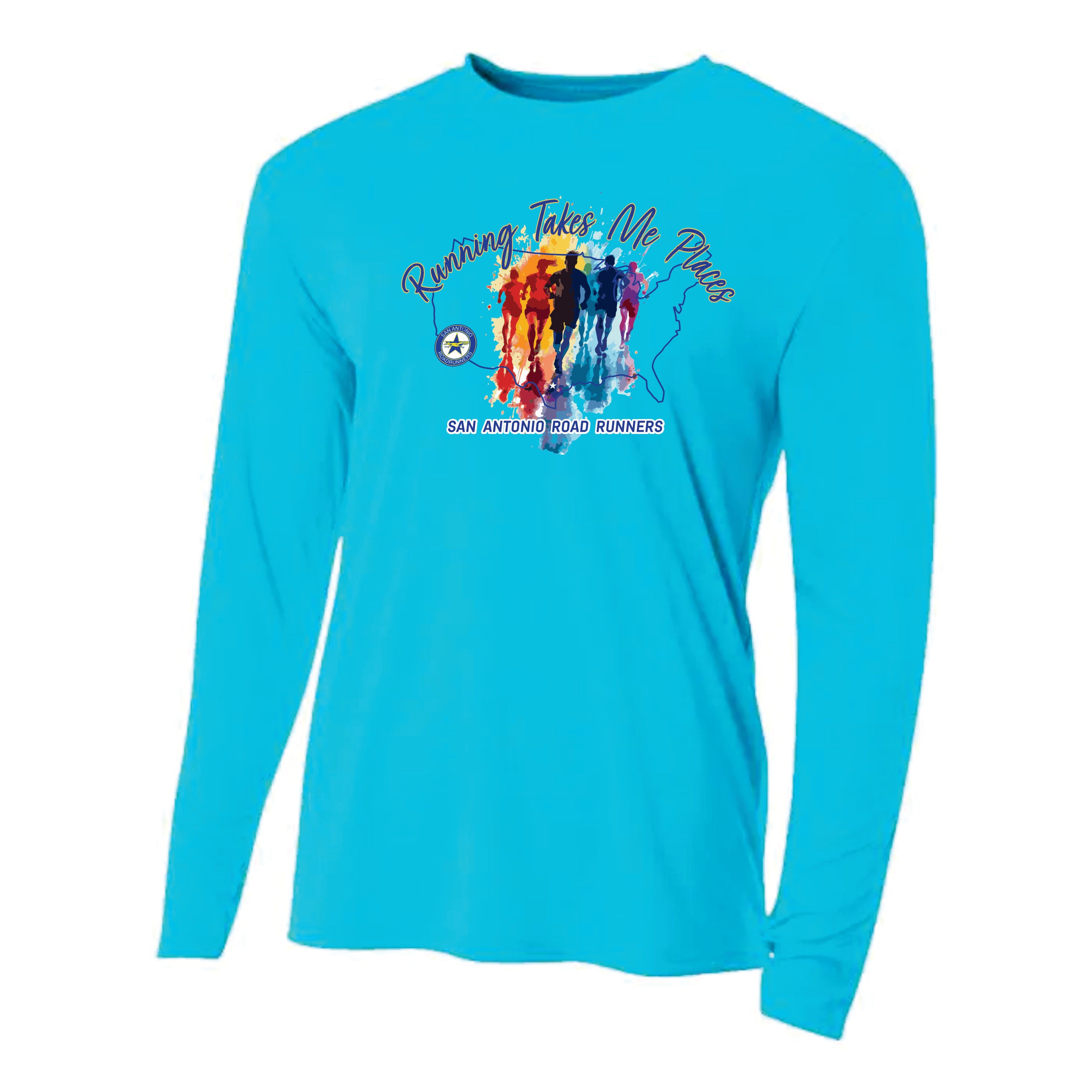 Running takes you places - Mens Long Sleeve