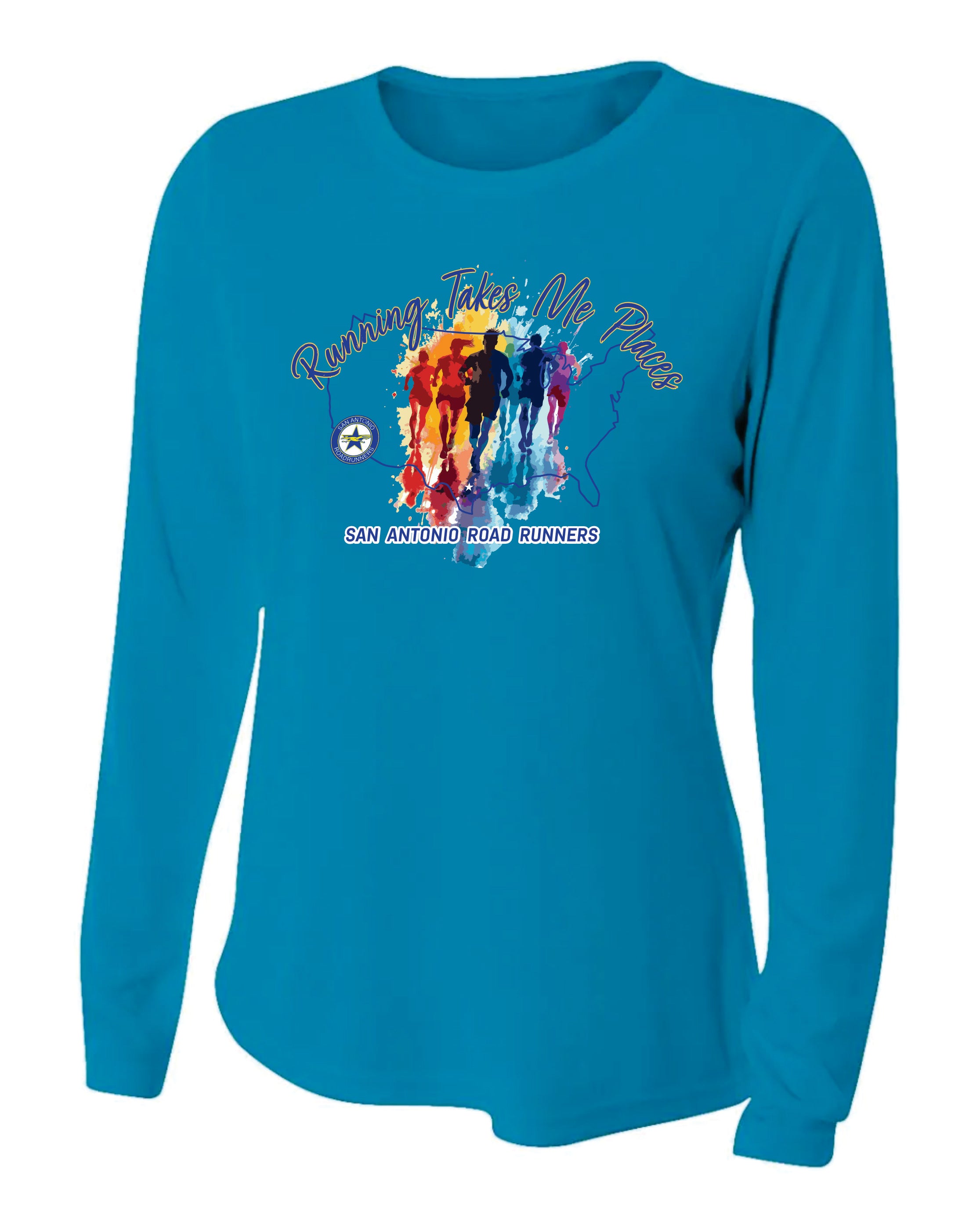 Running takes you places - Womens Long Sleeve