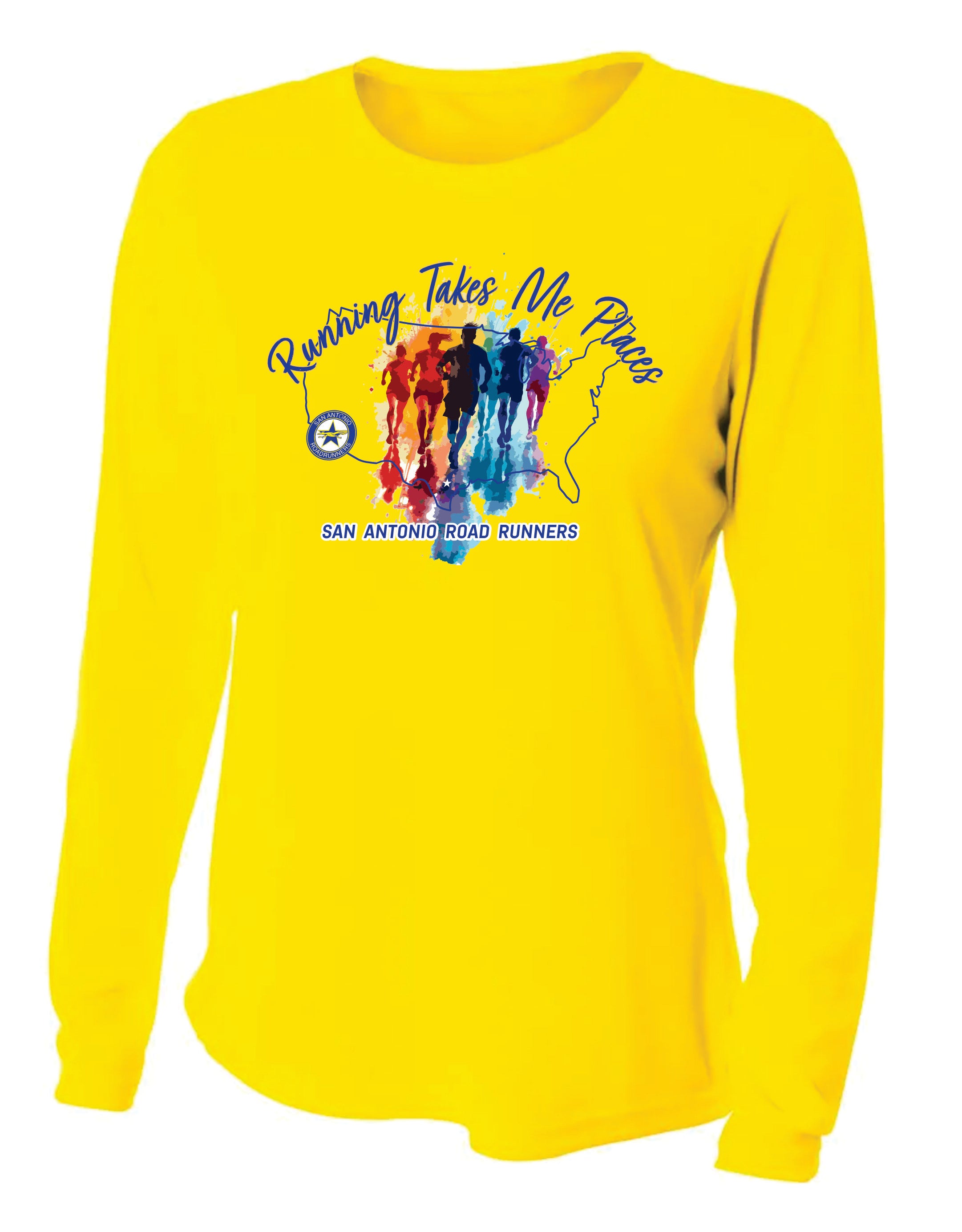 Running takes you places - Womens Long Sleeve