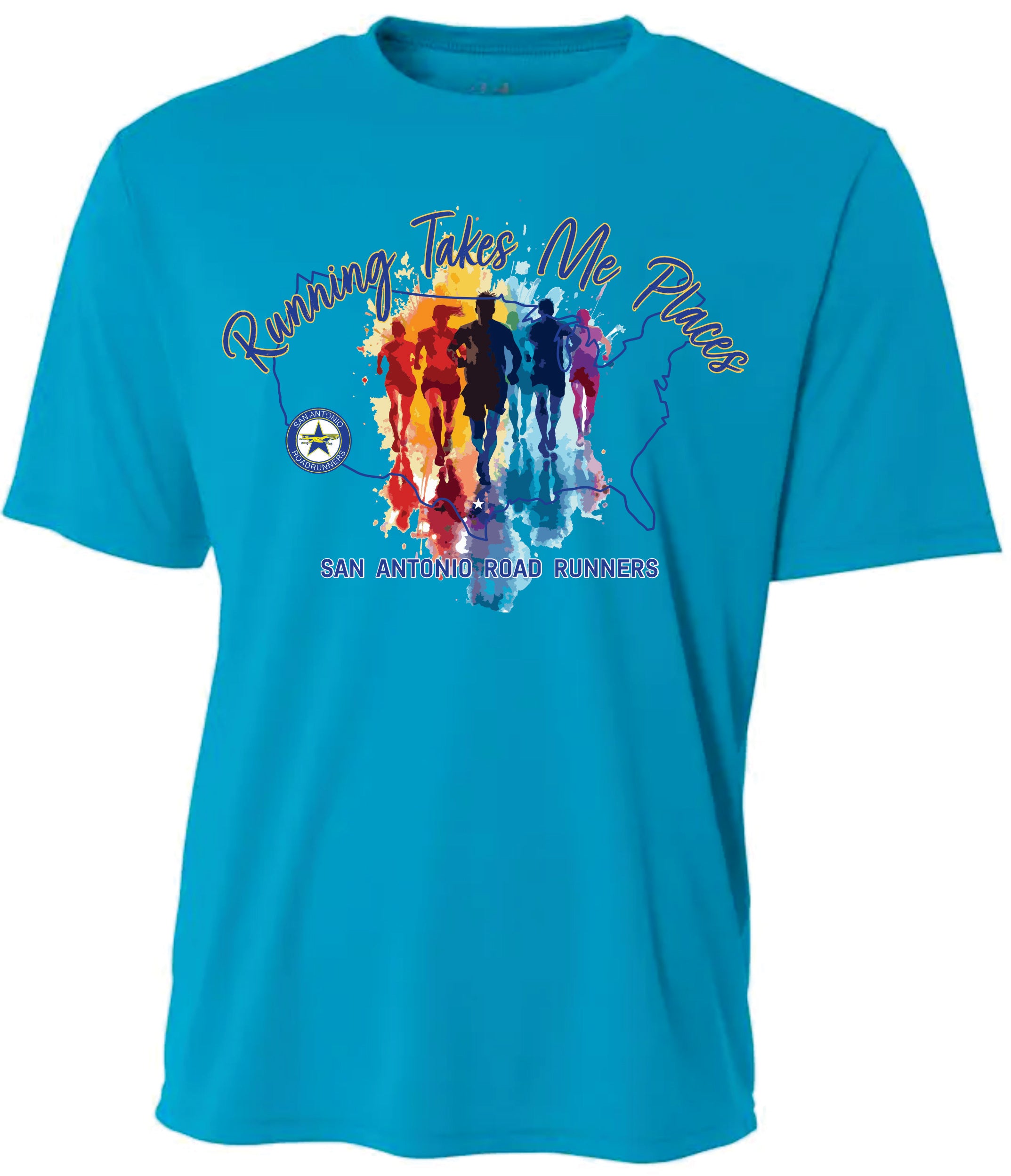 Running takes you places - Mens Tee