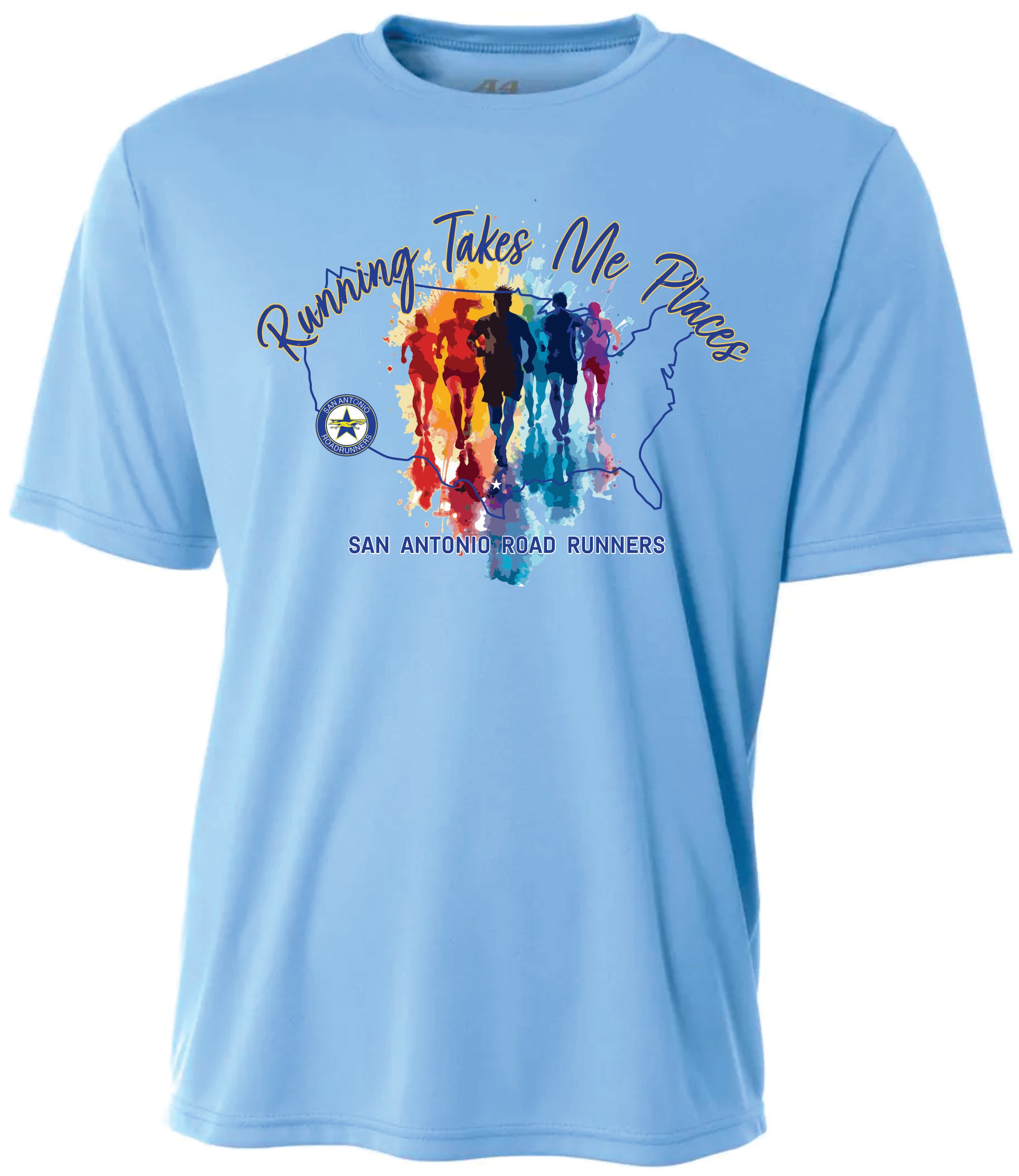 Running takes you places - Mens Tee