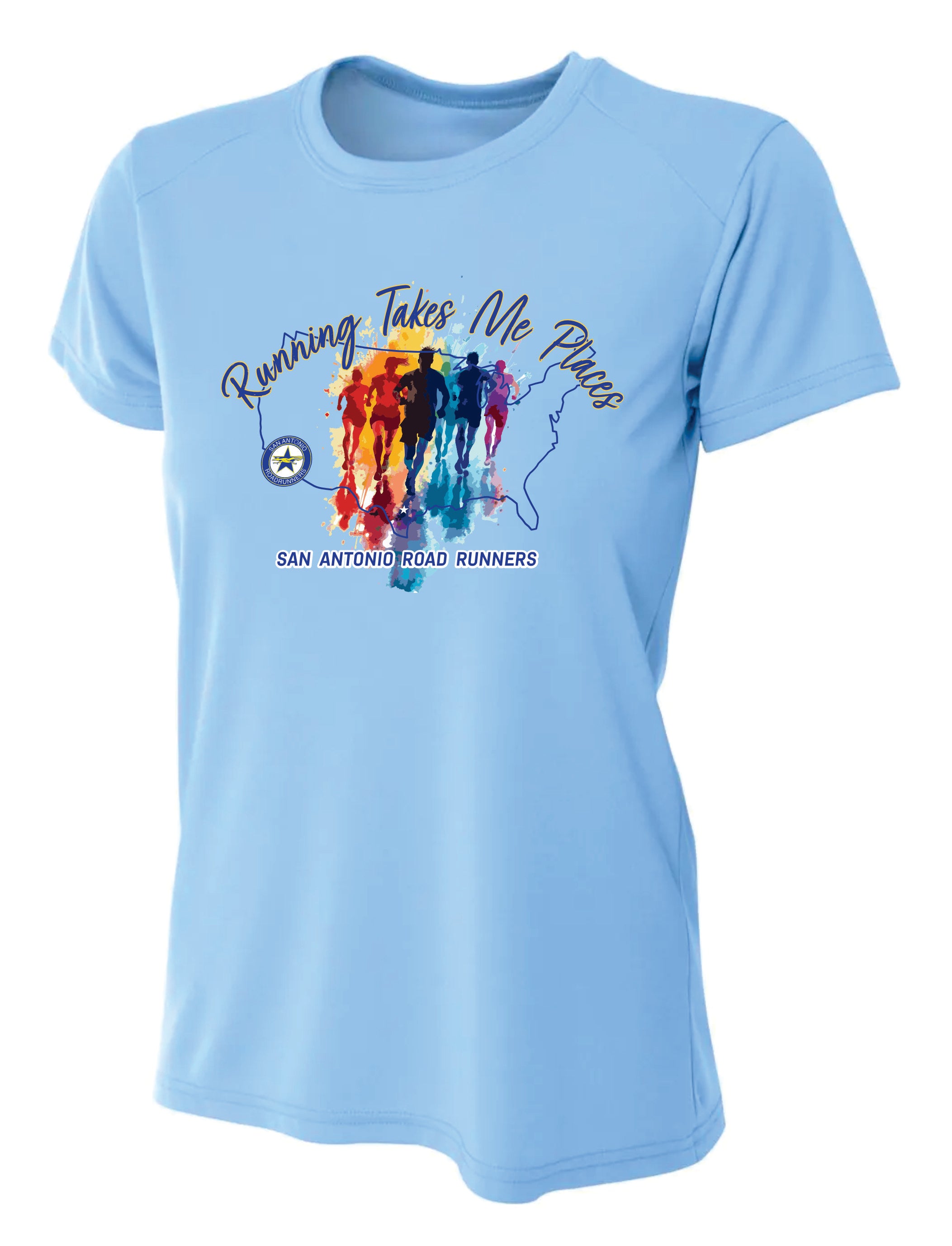 Running takes you places - Women's Tee
