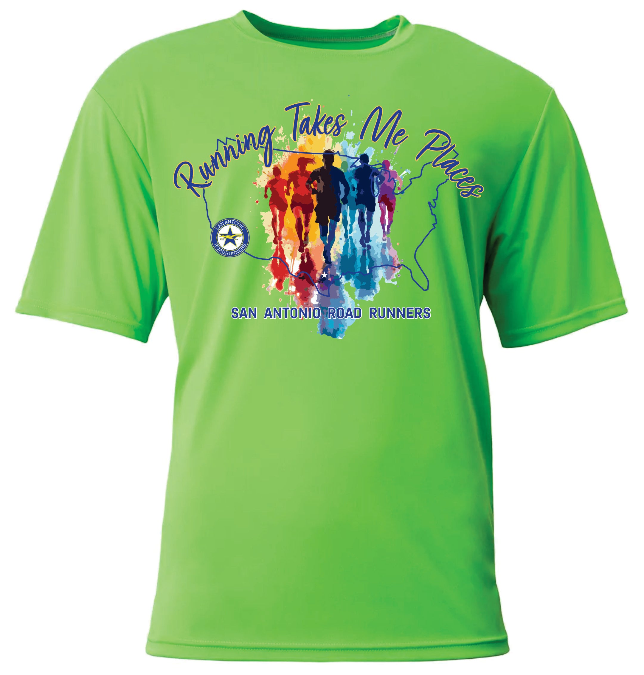 Running takes you places - Mens Tee