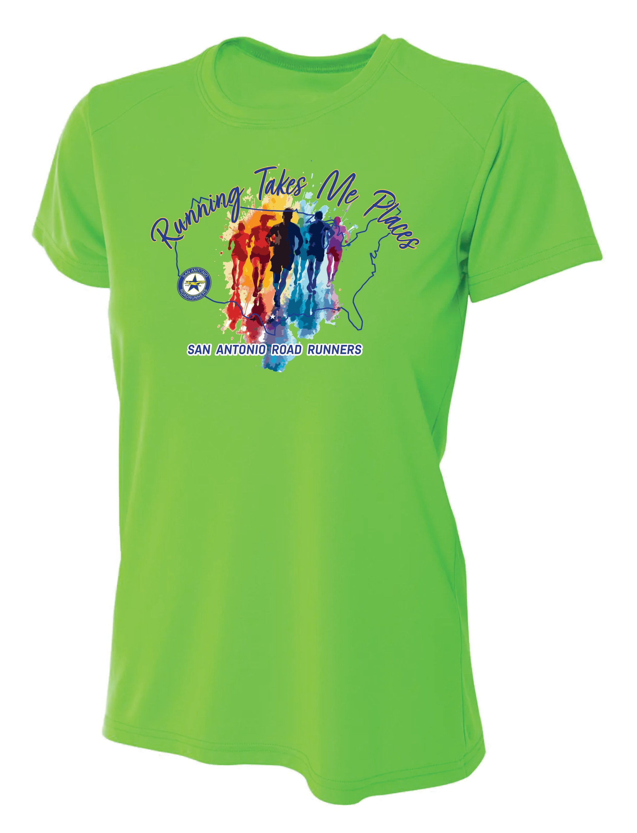 Running takes you places - Women's Tee