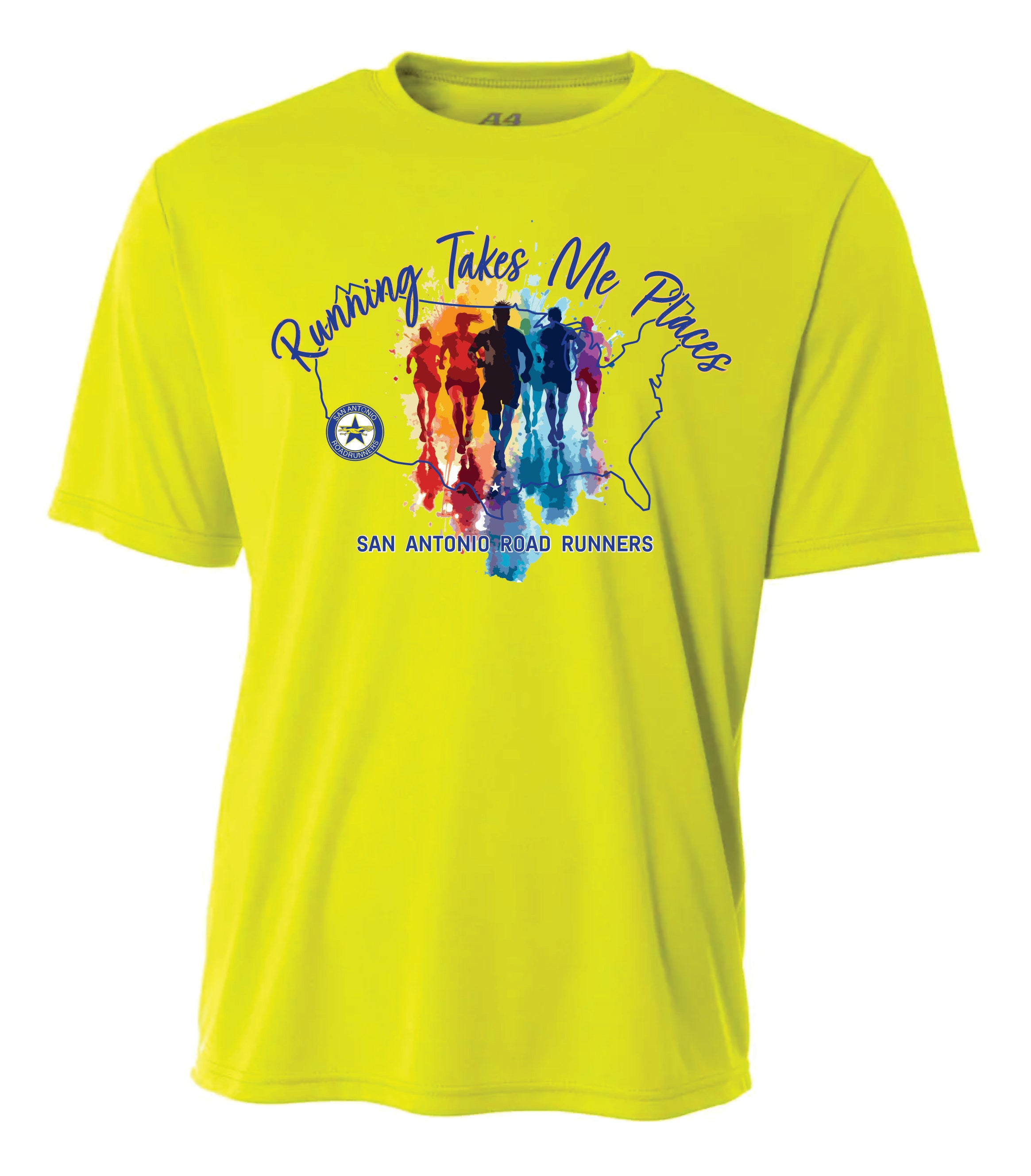 Running takes you places - Mens Tee