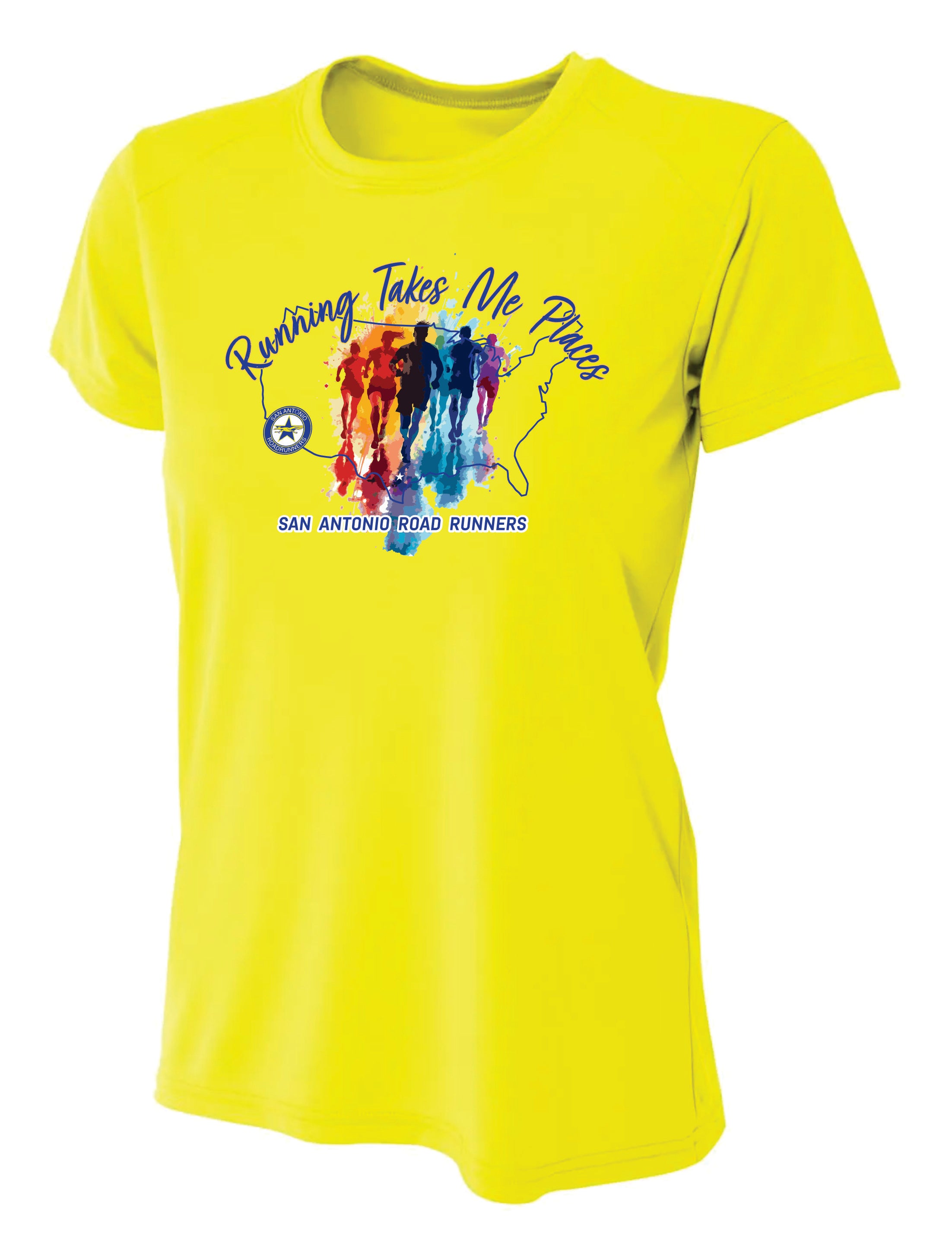 Running takes you places - Women's Tee