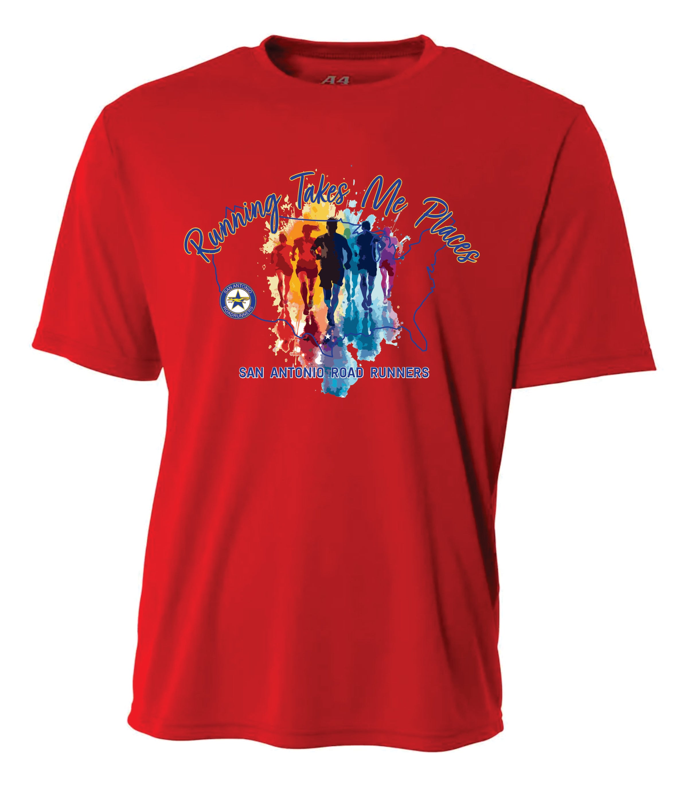 Running takes you places - Mens Tee