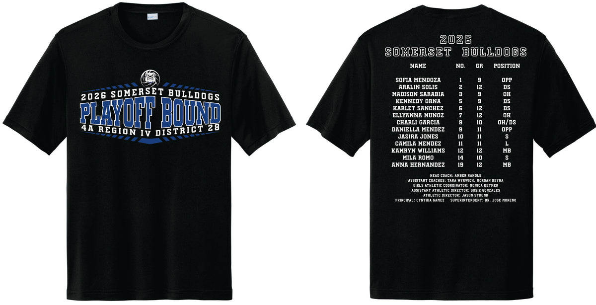 Somerset Volleyball Playoffs - Short Sleeve