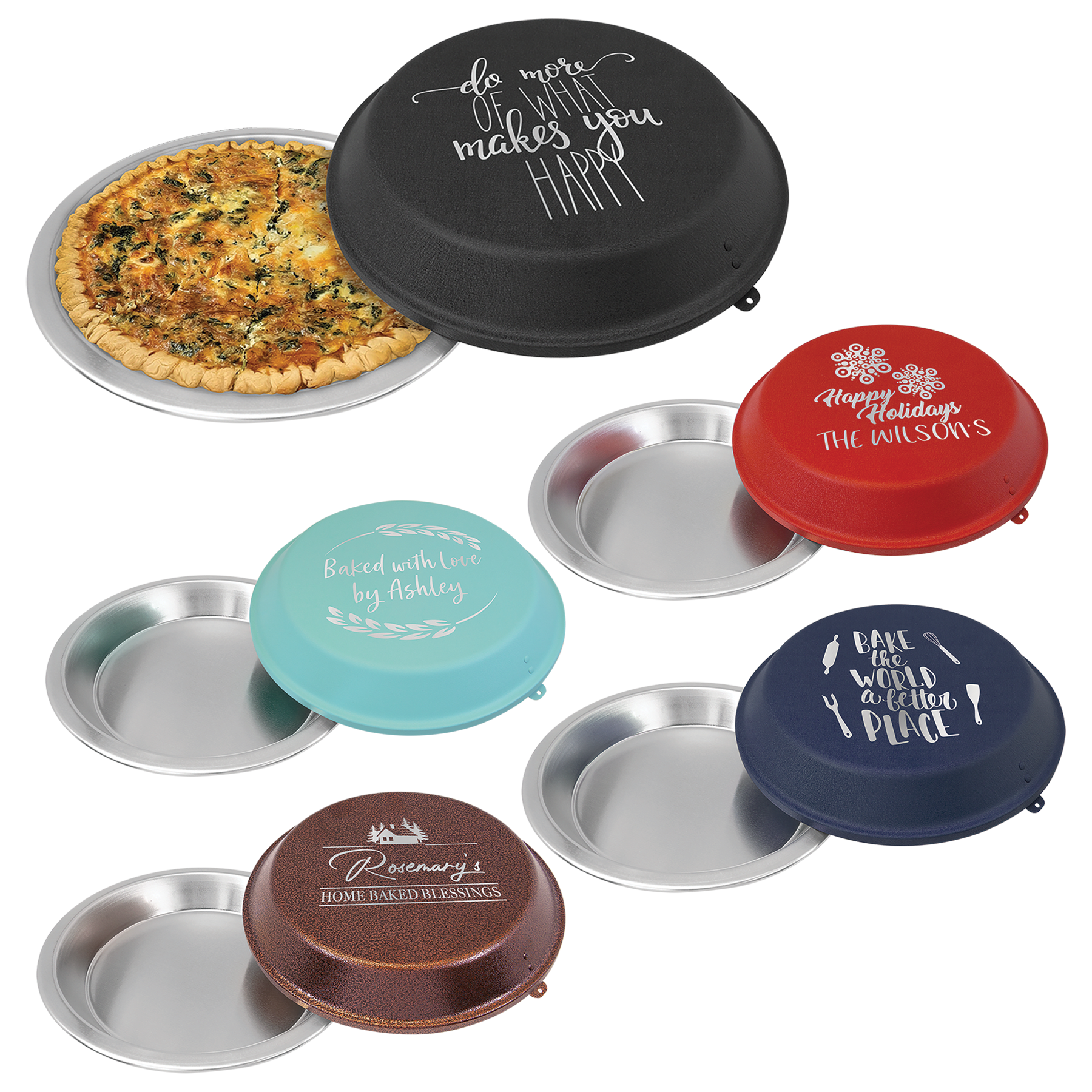 Personalized Aluminum Pie Pans